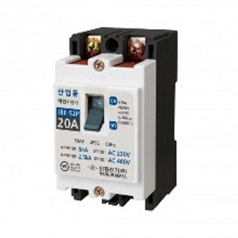 국산 산업용 배선용 차단기 JBS-52P 2P 20A 5kA