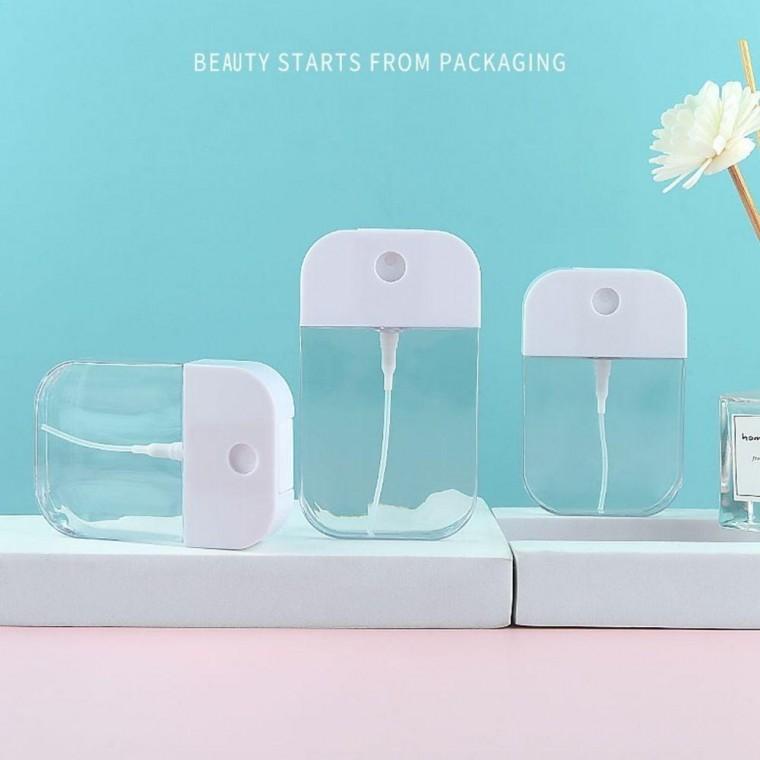사각형 향수 용기 휴대용 리필 공병 50ml 향수병 만들기 케이스 미스트 스프레이