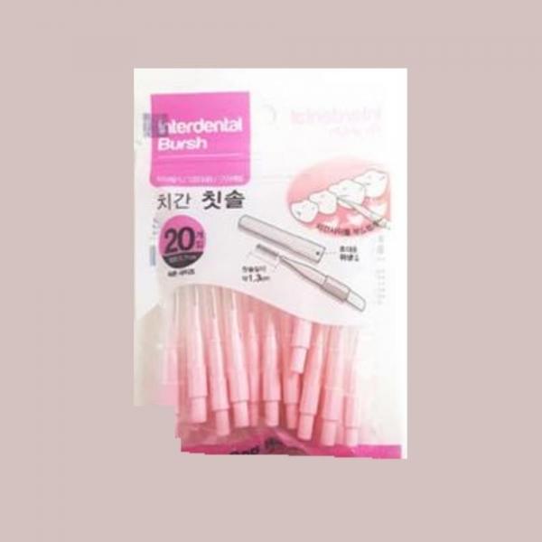 캡형 치간칫솔 I타입 20P 0.7mm 임플란트칫솔