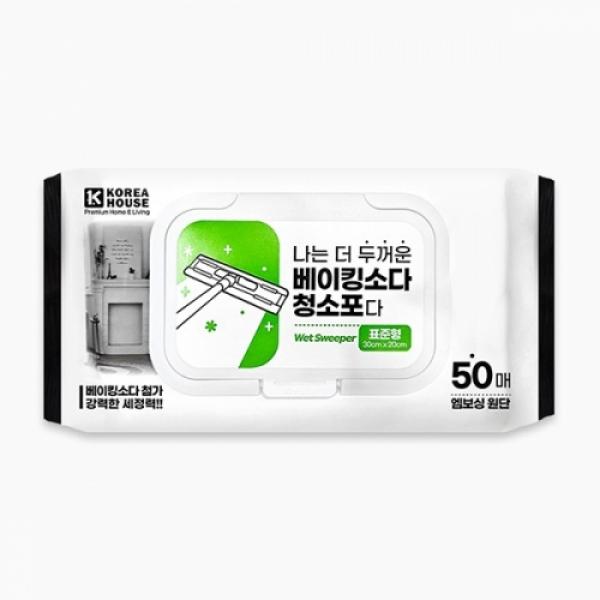 더두꺼운베이킹소다청소포 캡50매 중형