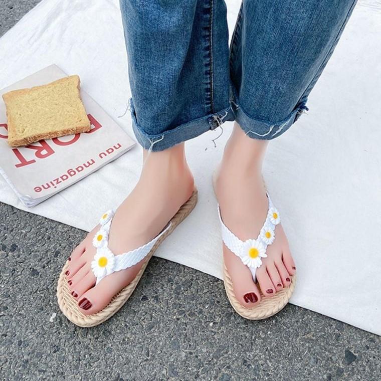 꽃송이 쪼리 슬리 슬리퍼 블로퍼 여자 여성