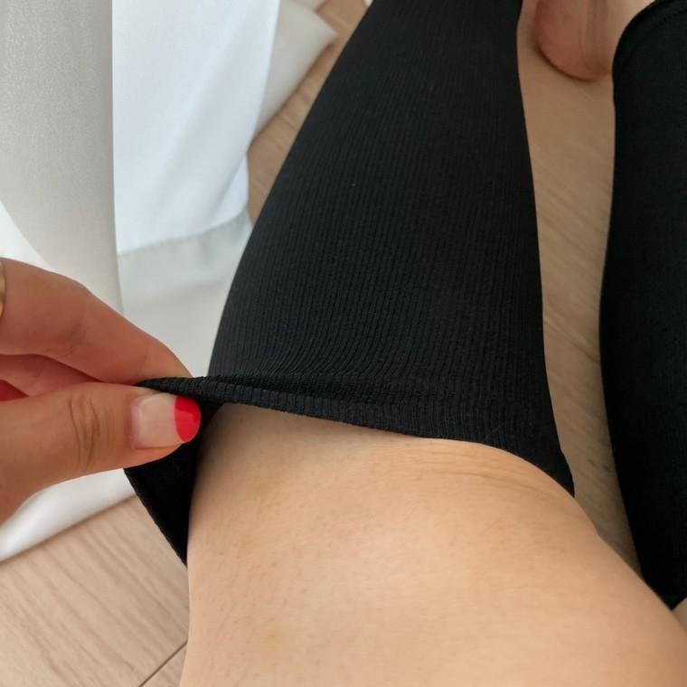 종아리 압박밴드 스타킹 검정색