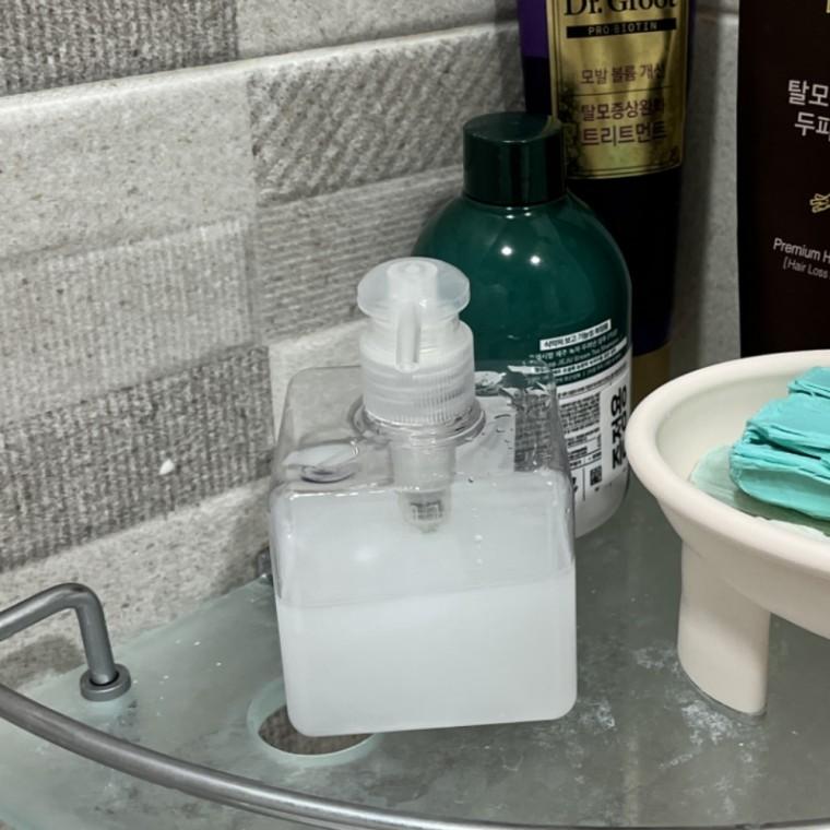 로션 공병 펌핑용기 디스펜서 투명 250ml