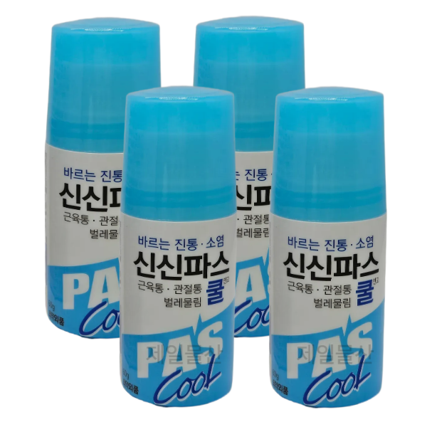 신신파스 바르는 쿨 4개 파프 벌레물림 연고 진통 소염