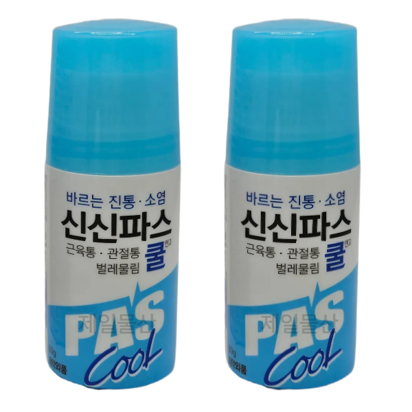 신신파스 바르는 쿨 2개 파프 벌레물림 연고 진통 소염
