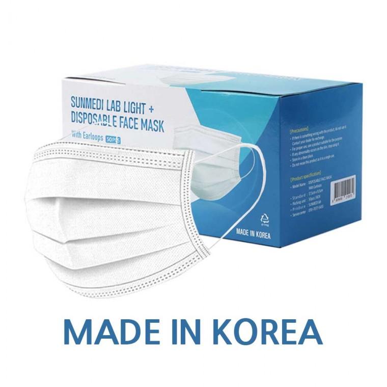 올웨이즈 썬메디 마스크 50매 / 국내생산 일회용 비말차단 3중필터 멜트블로운 미세먼지 덴탈 부직포 숨쉬