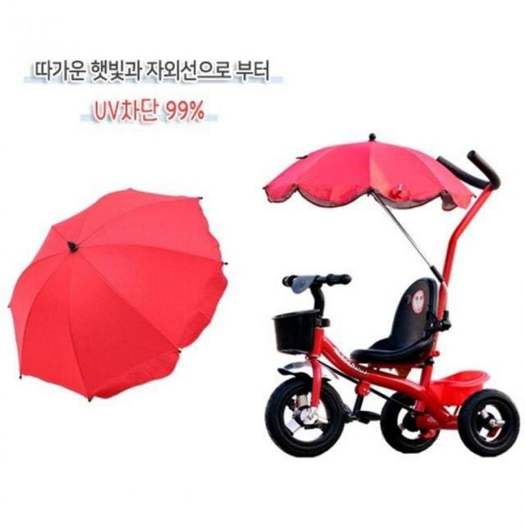 360 조절가능 유모차양산 204176 스탠드홀더 유모차 거치대 양산 방수 캐노피