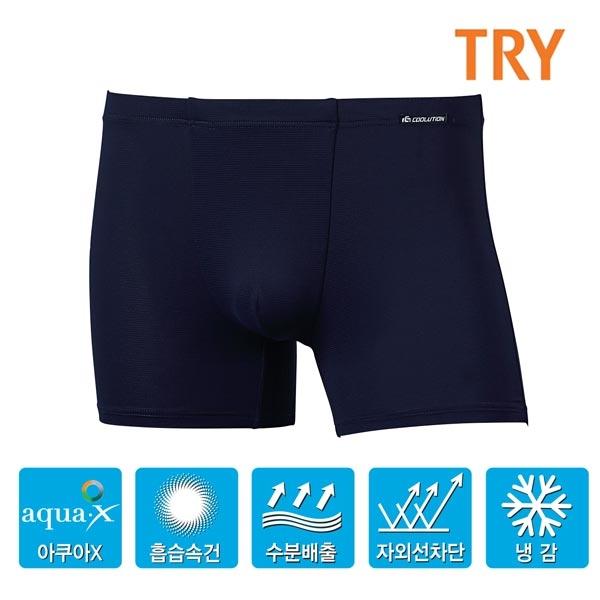 TRY 남성 아쿠아엑스 쿨냉감 남자 베이직  팬티