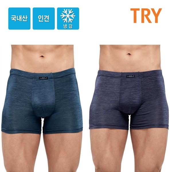 TRY 남성 냉감 쿨인견 인팅원단 남자 팬티(택1)
