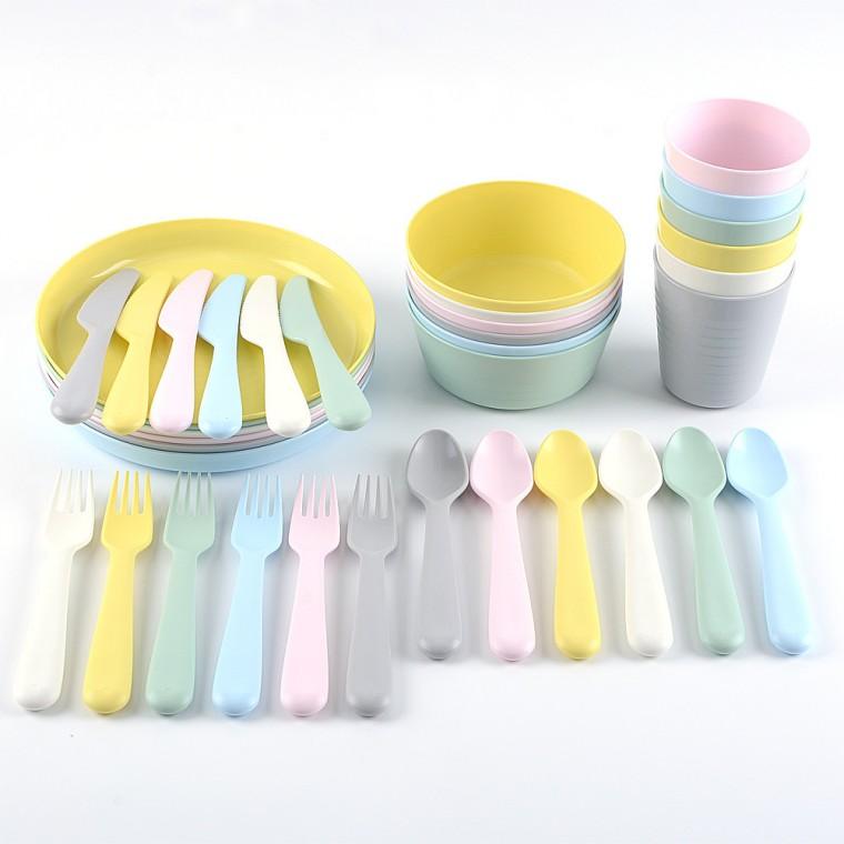 수저 이케아 KALAS 칼라스 식기 그릇 접시 커트러리 컵 포크 숟가락
