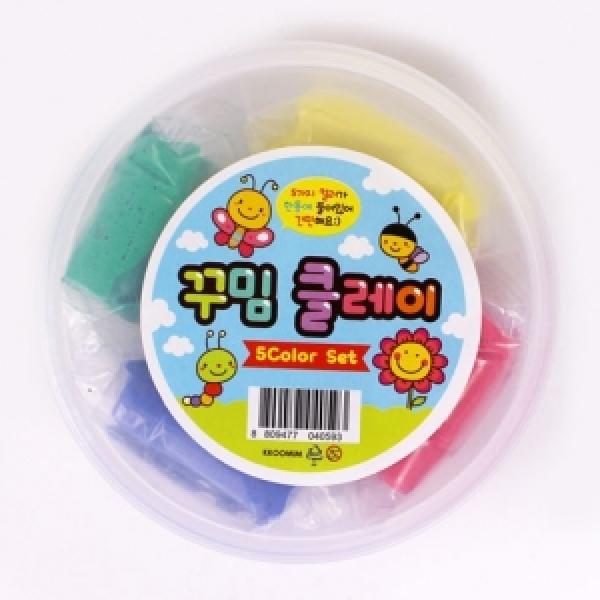 꾸밈클레이세트 5색 1개 랜덤발송