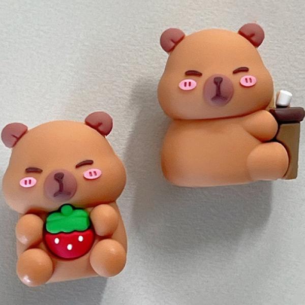 냠냠냠카피바라연필깎이 B-10 1개 랜덤발송