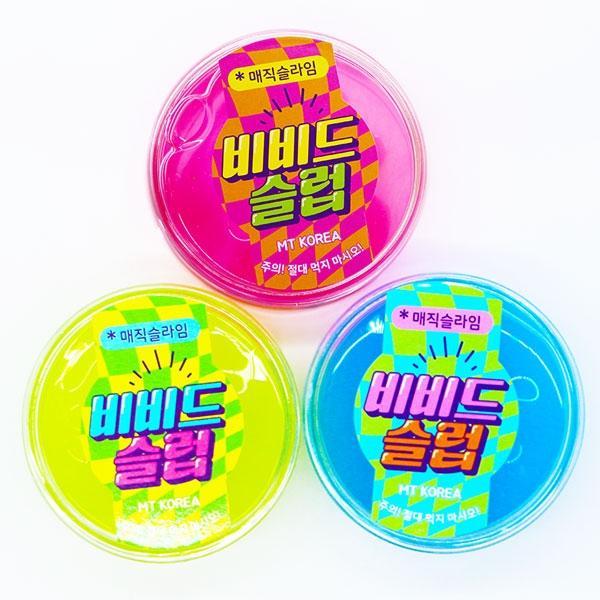 비비드슬럽슬라임 B-7 1개 랜덤발송