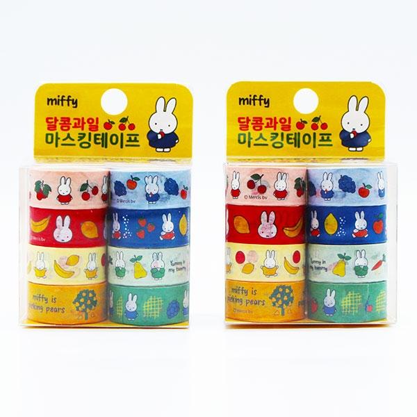 미피달콤과일마스킹테이프 E-10 1개 랜덤발송