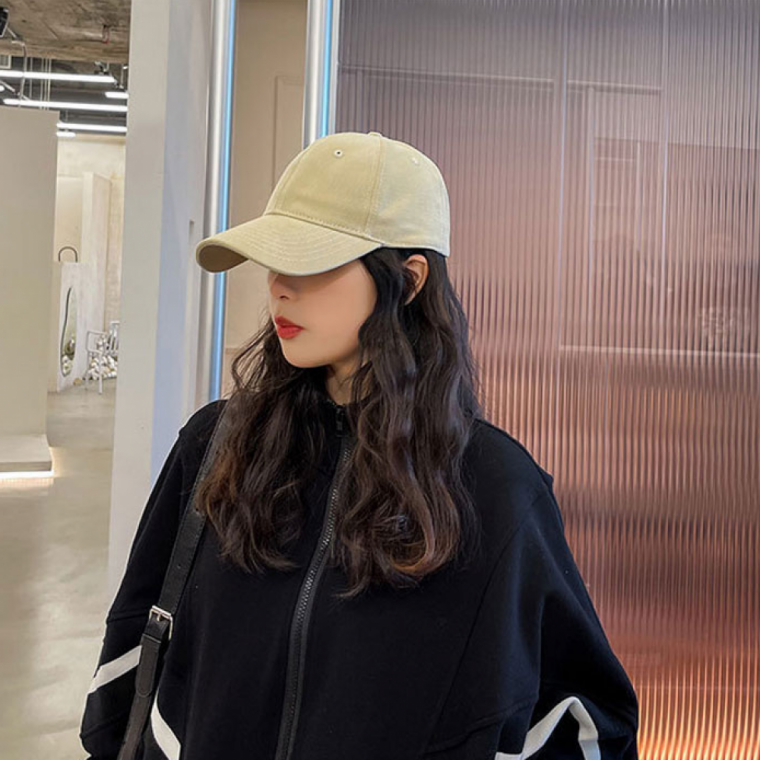 남여 면 자수 패치 볼캡 야구모자 자외선차단 빈티지