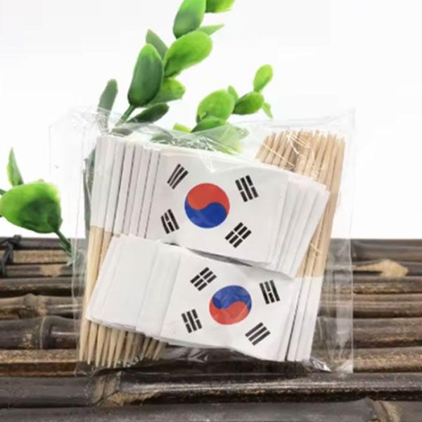 장식꽂이 태극기 100개 F-2 랜덤발송