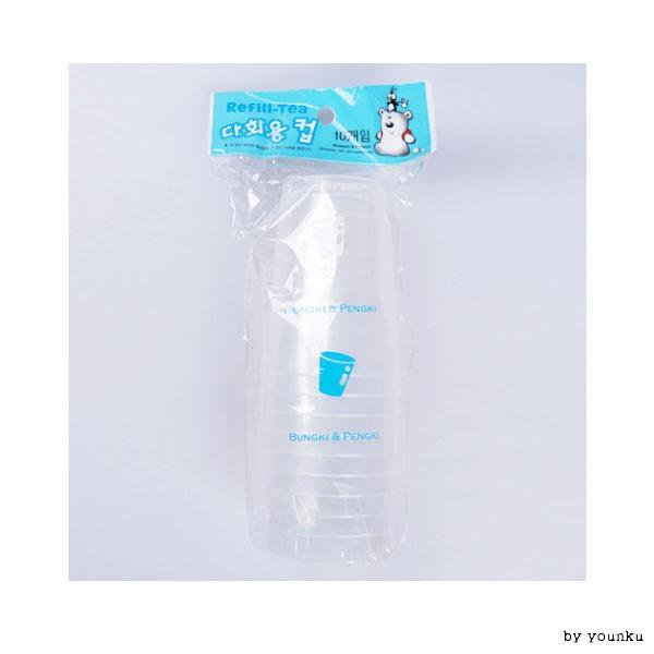 해동 다용도 음료컵 10p -H/커피컵/플라스틱컵/물컵