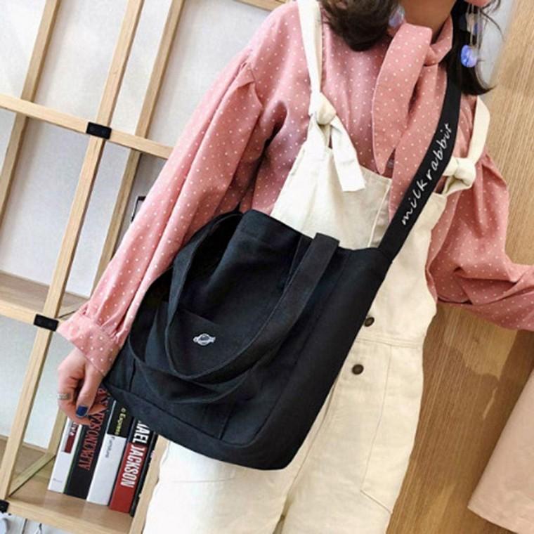 데일리 패션 캐주얼 가방 대학생 간편 외출용 에코백 애코백 미니에코백 일러스트에코백