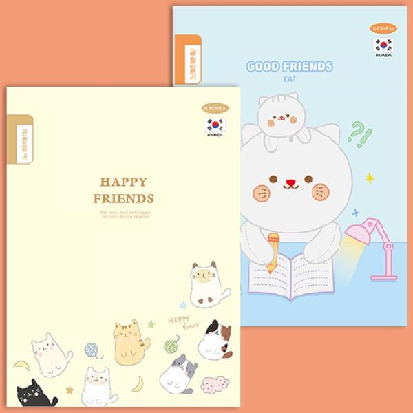 초등제본관찰일기 40권세트 천A-4 랜덤발송