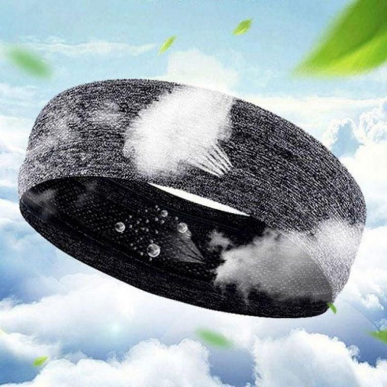 논슬립 실리콘 스포츠 헤어밴드 통기성 땀흡수 운동 용품 테니스 신축성 탄력 보호대