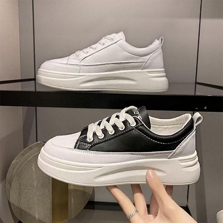 키높이 단화 스니커즈 4cm 블랙 화이트 캐주얼 슈즈 여자 캔버스 운동화 여성 캔버스화