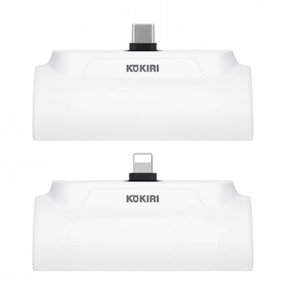 코끼리 미니 C타입 보조배터리 [5000mAh] 일체형/C타입케이블 포함
