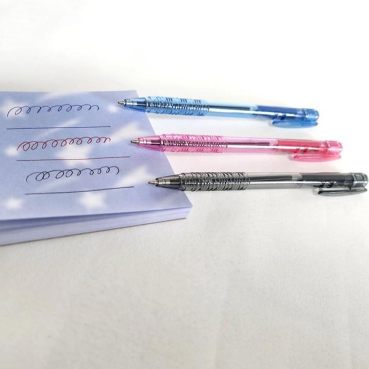 0.7mm 3컬러 기본 볼펜