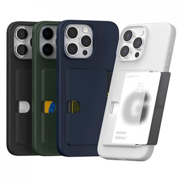 구스페리 레일2카드 젤리 [iPhone15 Pro MAX-6.7] 15 프로맥스-6.7