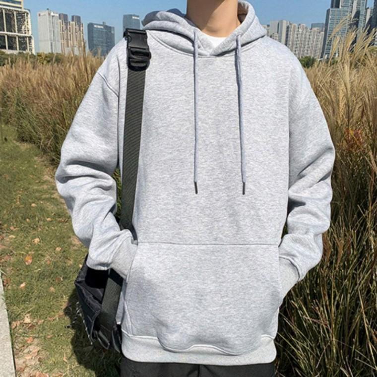 기모 안감 20 대 30 기본 티셔츠 데일리 패션 후드티 남자 봄옷 코디 긴팔 보세