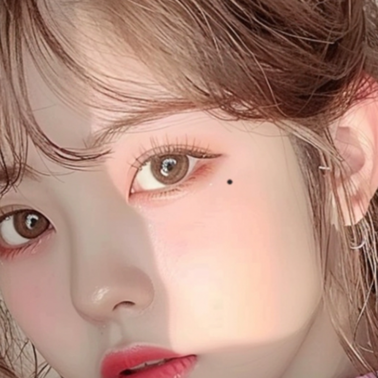 포인트 미인점 메이크업 점 타투