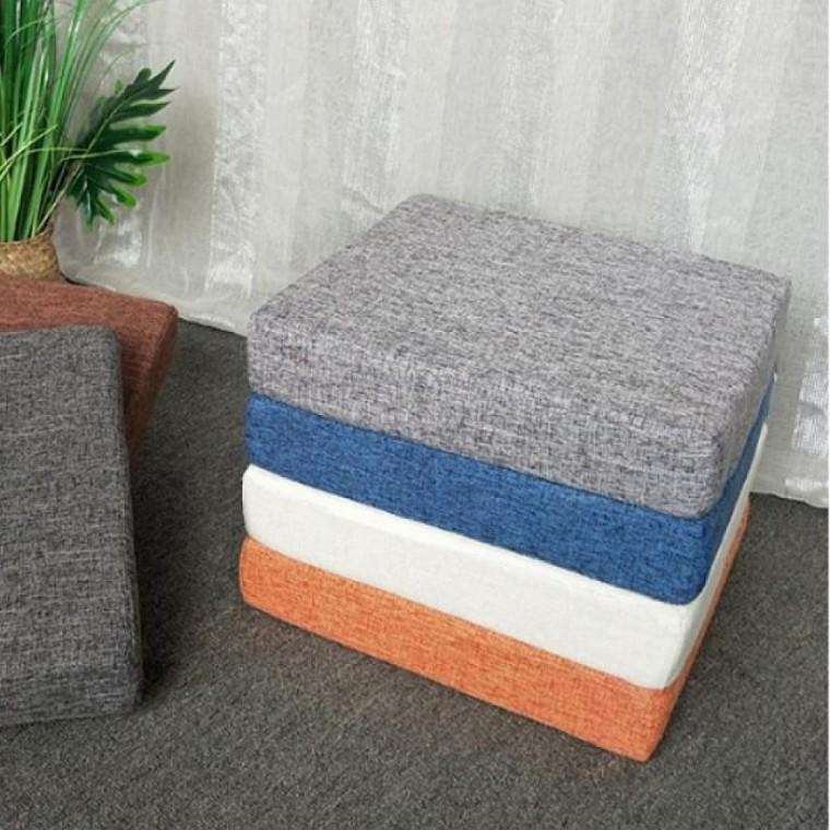 두꺼운방석 앉은 키 높여주는 사각 의자 방석 5cm 8cm