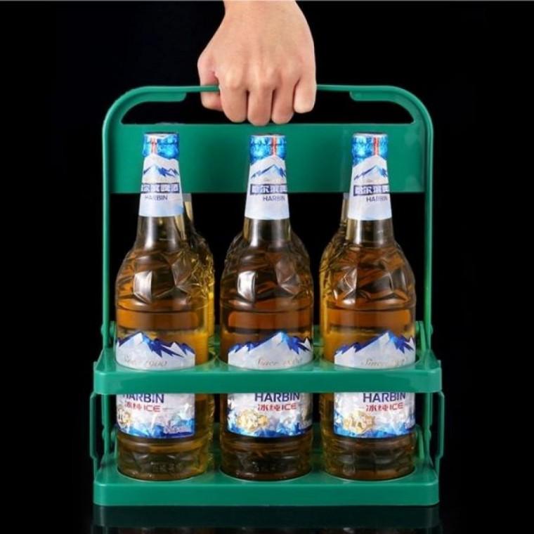 맥주캐리어 음료 커피 맥주 캔 음료수 6구 트레이 홀더