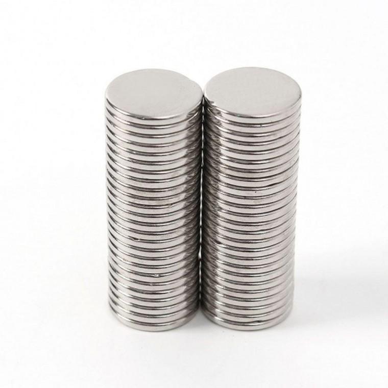 50개입 초강력 자석 원형 다용도 15X2mm