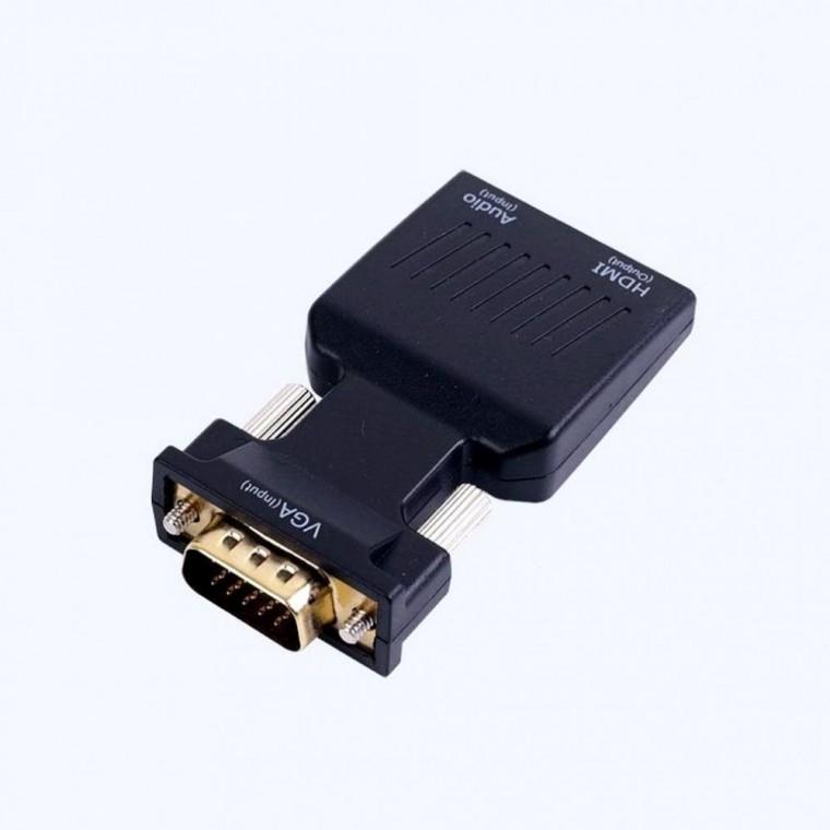 VGA HDMI 오디오 젠더 HDMI 컨버터 변환기