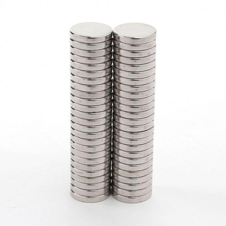 15X3mm 자석 원형 50개입 초강력 다용도