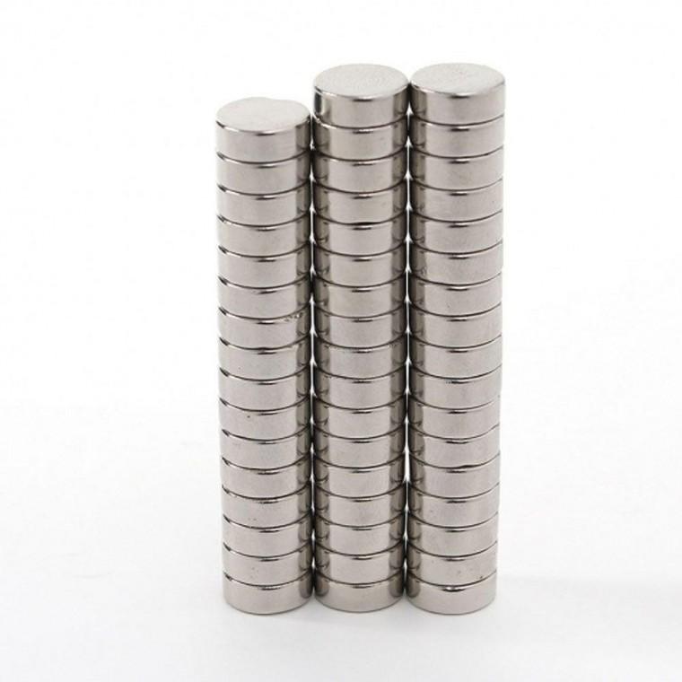 다용도 자석 초강력 원형 10X4mm 50개입