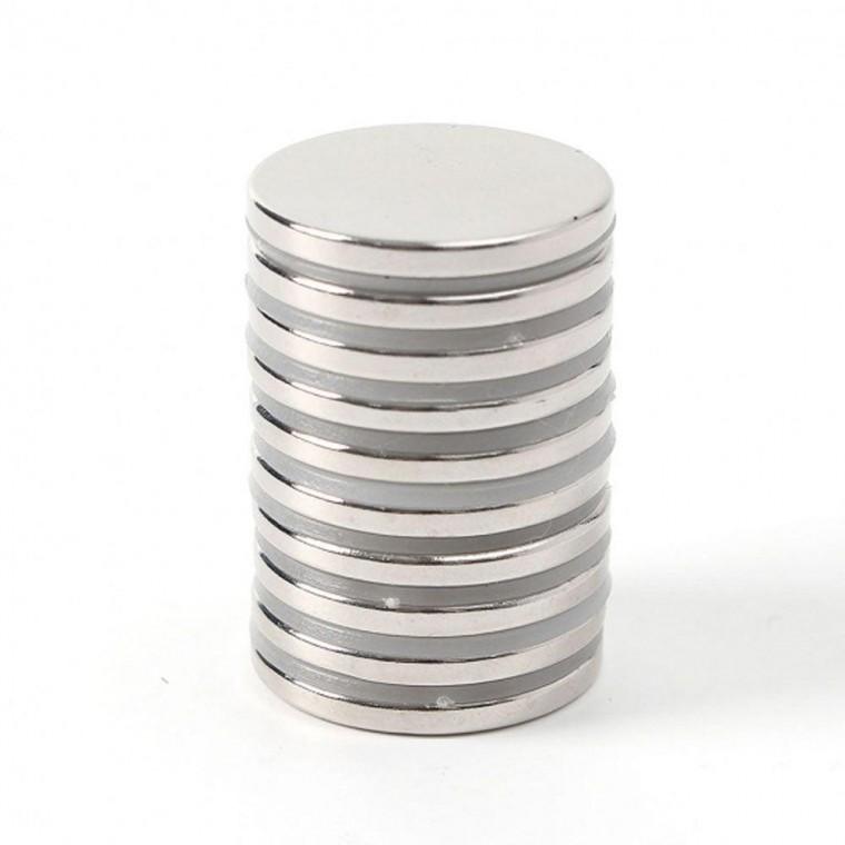 다용도 10개입 원형 25X3mm 자석 초강력