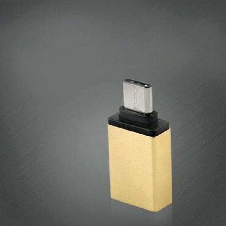 C타입 젠더 USB 3.0 A(F) 변환케이블 골드