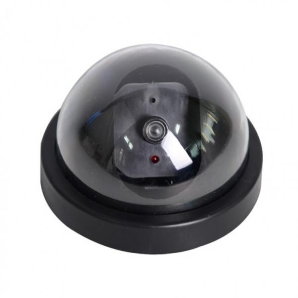 돔형 가짜CCTV 모형카메라 블랙 보급형