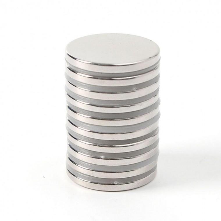 원형 30X5mm 자석 다용도 10개입 초강력
