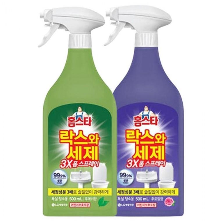 클리너 세제 1P 락스 폼스프레이 500ml 욕실
