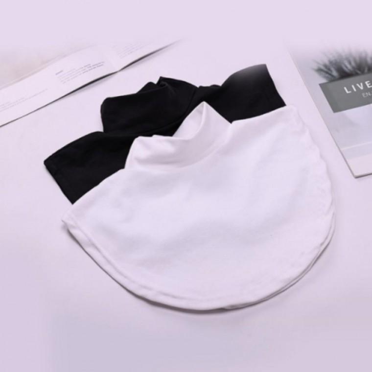 레이어드 풀오버 페이크카라 레이어드카라 페이크 터틀넥 반목 코디