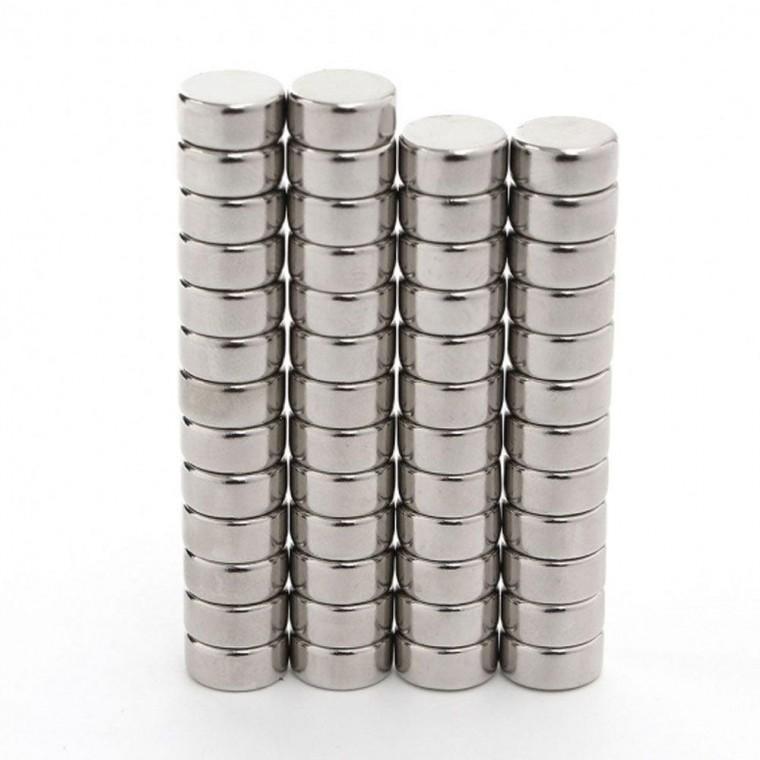 초강력 원형 50개입 다용도 10X5mm 자석