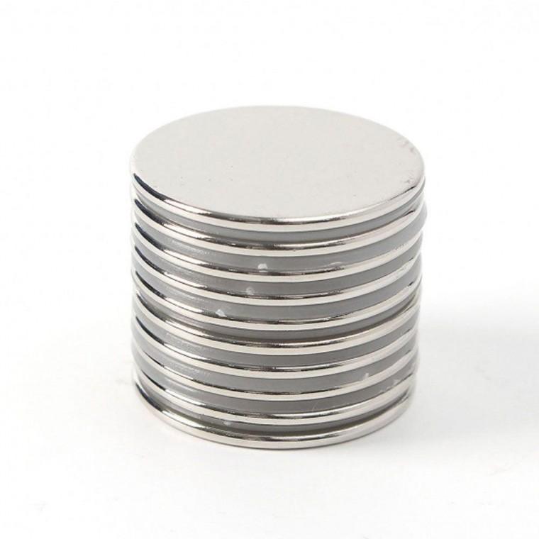 자석 다용도 30X2mm 10개입 초강력 원형