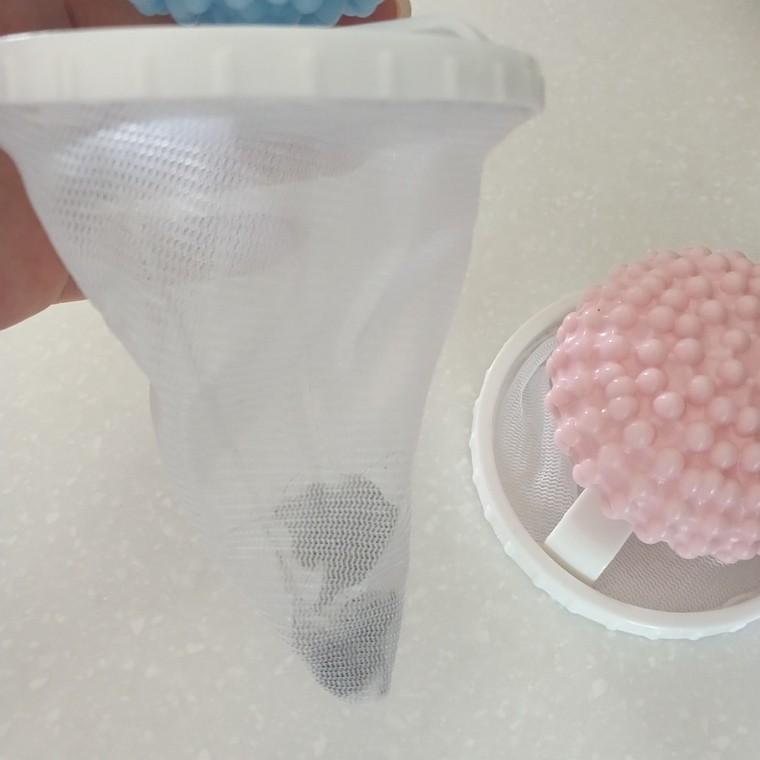 세탁기 빨래 먼지 필터 거름망 세탁볼 2p 한세트
