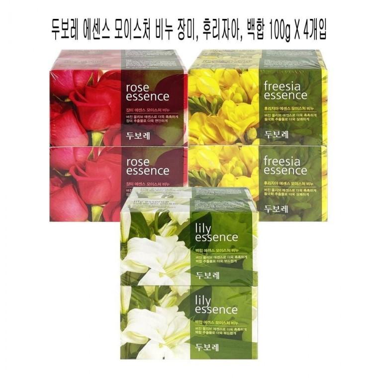 두보레 에센스 모이스처비누 4입