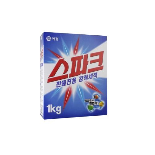 스파크 1KG-TJ 세제 빨래 세탁 스파크 가루세제 세탁기