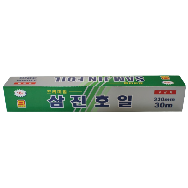 삼진 프리미엄 쿠킹 호일 330x30 1개 두꺼운 알루미늄 업소용 가정 주방 포장 배달