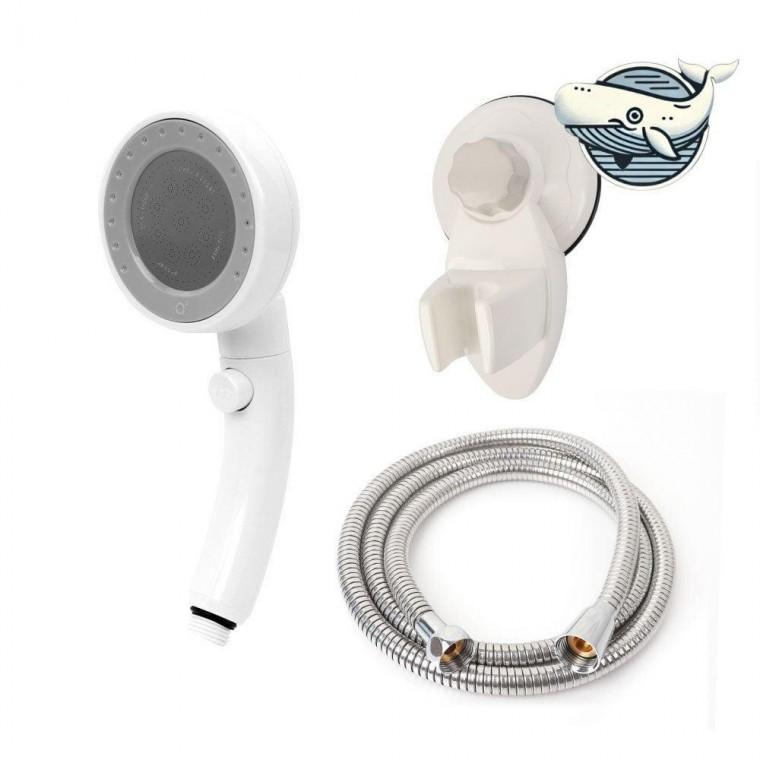 욕실 헤드 샤워기 2m 메탈호스 정수기형