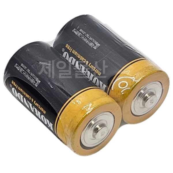 코란도 CM 망간 R14 1.5V 건전지 2알 배터리